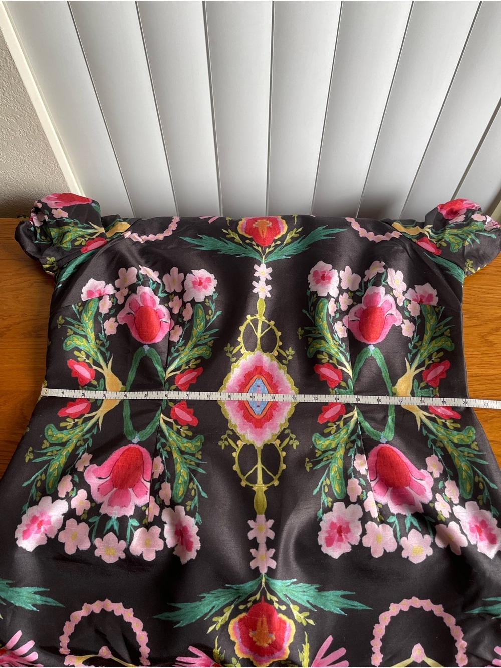 Hutch Ellia Mini Dress Black Multicolor Floral Size 1X - Picture 9 of 16
